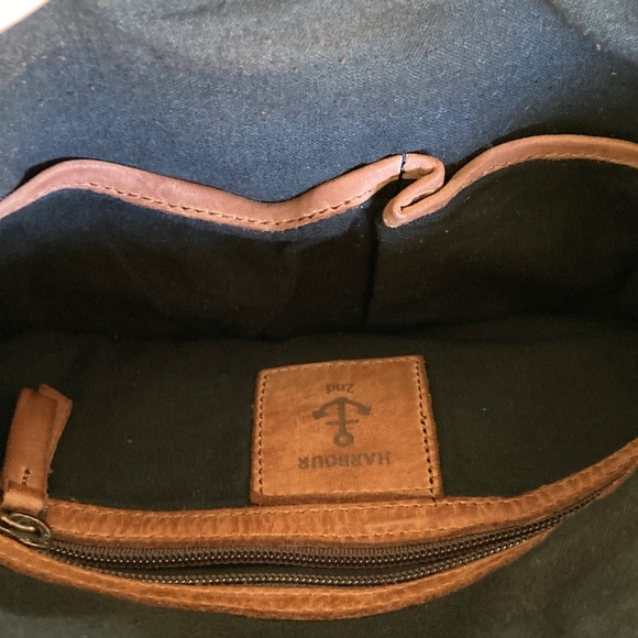 Harbour 2nd Brown "VERA" Leather Crossbody Bag in Cognac - Picture 7 of 10